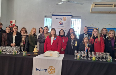 Autoridades para el nuevo periodo rotario