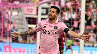 Doblete de Messi para la goleada del Inter Miami