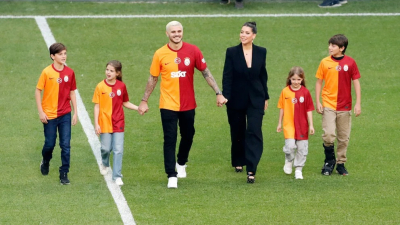 Wanda Nara reapareció públicamente en la presentación de Mauro Icardi en el Galatasaray