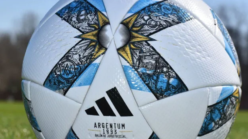 Argentum 1893, la nueva pelota para la Copa de la Liga