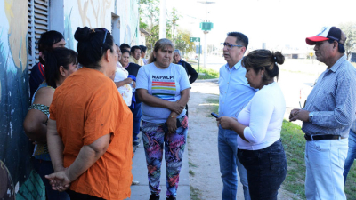 Gustavo Martínez trabaja para recuperar el Centro Comunitario