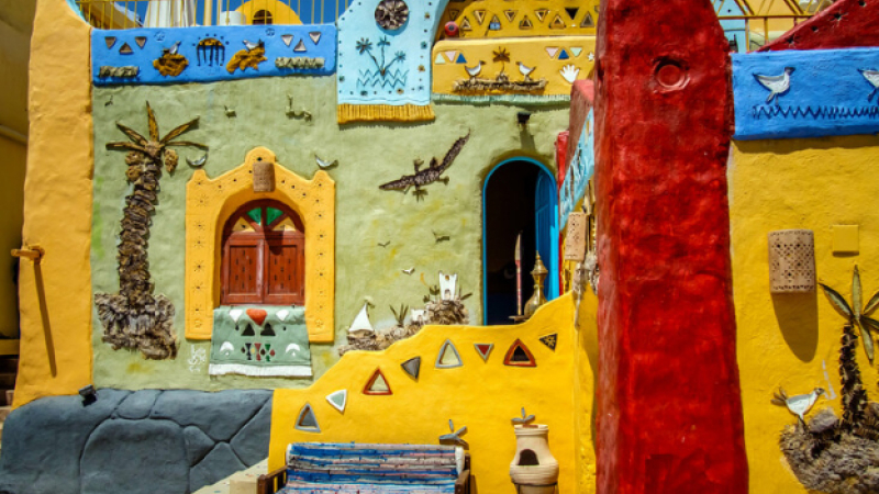 Inspiraciones detrás de los colores de la arquitectura tradicional africana