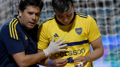 La peor noticia para el Mundo Boca: Zeballos, ocho meses afuera