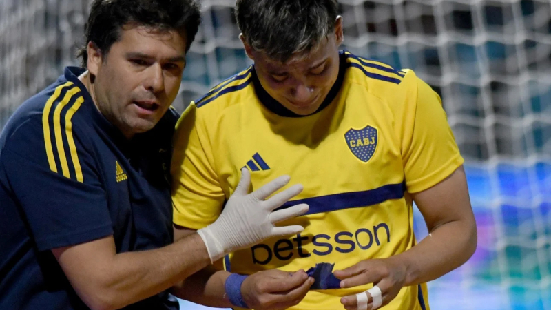 La peor noticia para el Mundo Boca: Zeballos, ocho meses afuera