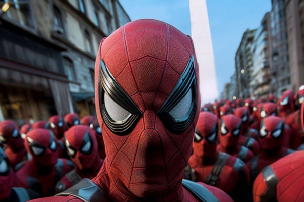 Argentina rompe el Récord Mundial de Spidermans