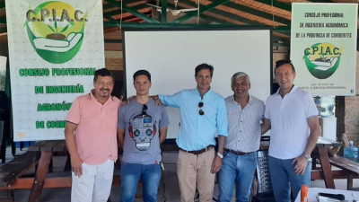 Los ingenieros agrónomos de Corrientes en asamblea general
