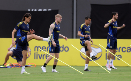 Boca Juniors entrenamiento.JPG