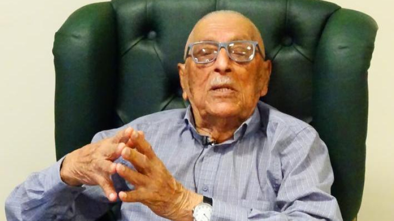 Mañana Martín Báez cumplirá 105 años