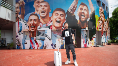 Messi dijo estar "feliz de volver siempre", en su primer entrenamiento