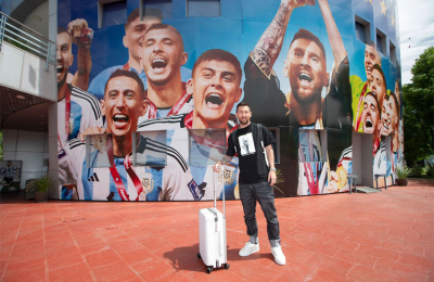 Messi dijo estar "feliz de volver siempre", en su primer entrenamiento