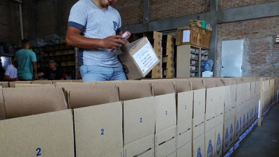 Comienza el traslado de urnas para el último turno electoral