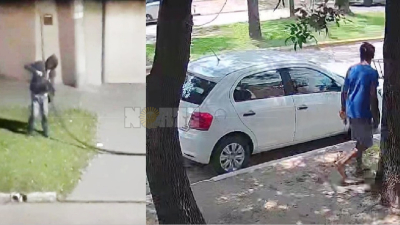 Inseguridad en Villa San Martín: robo de cubiertas, cables y vidrios rotos en autos