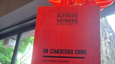 Presentarán el libro "Un cementerio chino" del poeta chaqueño Lucas Brito Sánchez