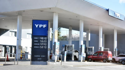 Fuerte incremento de los combustibles a horas del traspaso