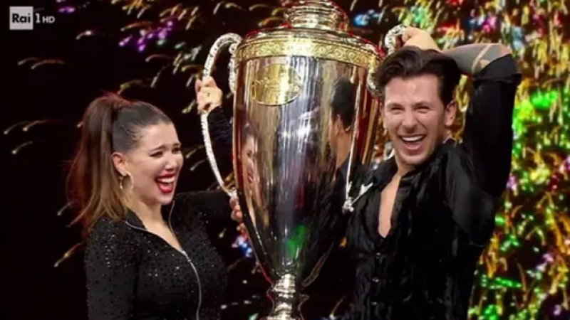 Wanda se coronó campeona del "Bailando" de Italia