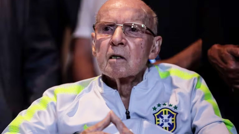 Murió Mario Zagallo, leyenda del fútbol brasileño
