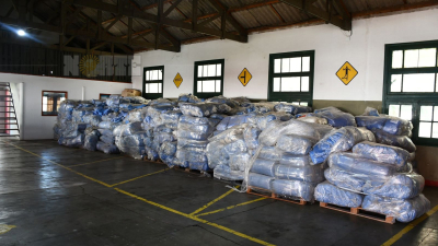 El Ministerio de Salud recuperó parte de los camisolines abandonados