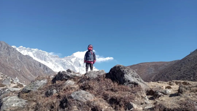 Una nena de 4 años se convirtió en la persona más joven en llegar al campamento base del Everest