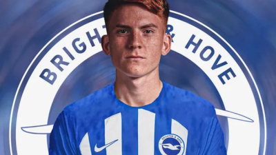 Valentín Barco fue presentado en el Brighton