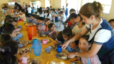 El gobierno nacional no envió fondos ni alimentos a comedores populares