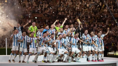 La selección argentina en la cima del ranking mundial