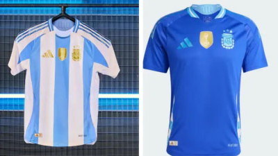 Oficiales: Las nuevas camisetas de la Selección Argentina