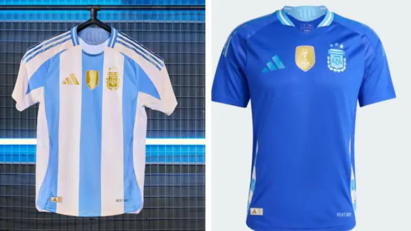 Oficiales: Las nuevas camisetas de la Selección Argentina