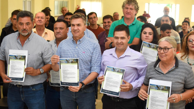 Zdero anunció la línea de crédito "Chaco + Ganadería" para productores