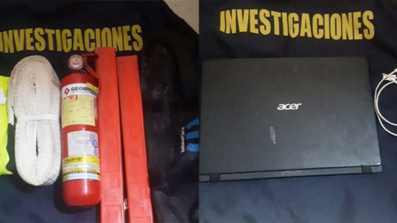 Investigaciones recuperó elementos de trabajo de periodista de NORTE