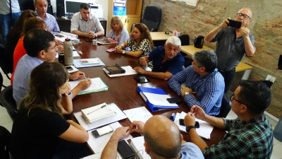 Funcionarios y ediles analizaron la autorización para tomar un crédito