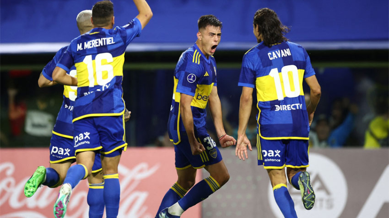 El juvenil Anselmino salvó a Boca con un certero cabezazo