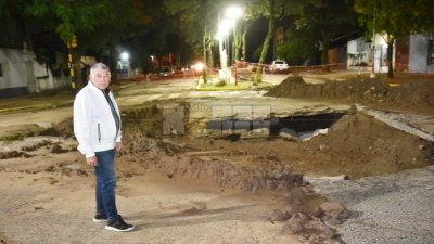 Sameep pidió a la Municipalidad colaboración para terminar la obra de Vélez y Paraguay