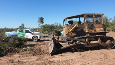 La Dirección de Bosques frenó el accionar ilegal de 15 topadoras en lo que va de 2024