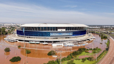 Suspendieron partidos del Brasileirao por las inundaciones