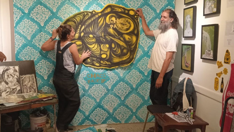 El arte de Chaco Paste Up presente en la 6ª Edición de ArteCo