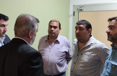 Compromiso de las partes ante el juez para reanudar el servicio de colectivos en una semana