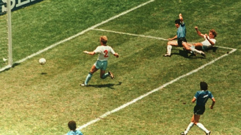 Conmebol recordó el segundo gol de Diego a Inglaterra