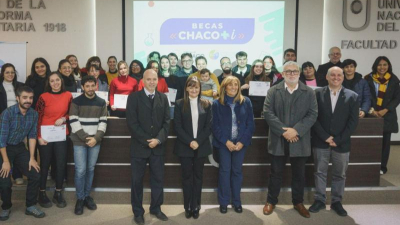 Becas "Chaco+i": 34 universitarios tendrán su primera experiencia