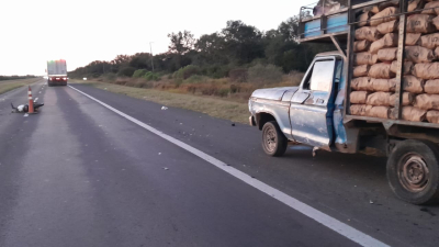 Murió un motociclista en un siniestro vial sobre la ruta 16