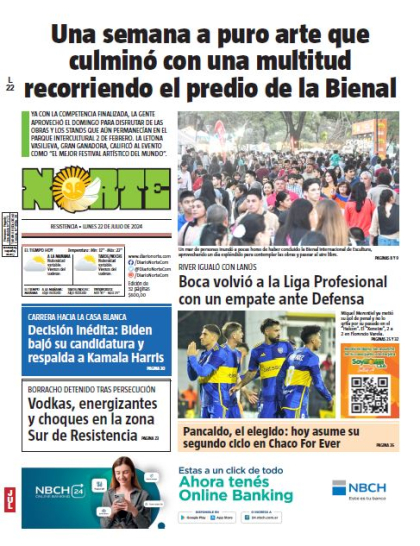 Edición del 22/07/2024