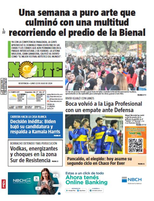 Edición del 22/07/2024
