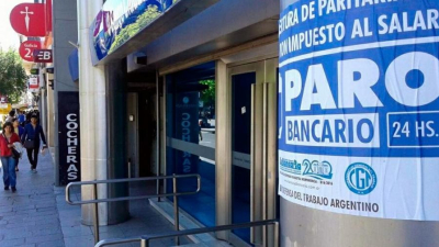 La Bancaria demandará al Gobierno por restituir el impuesto al salario