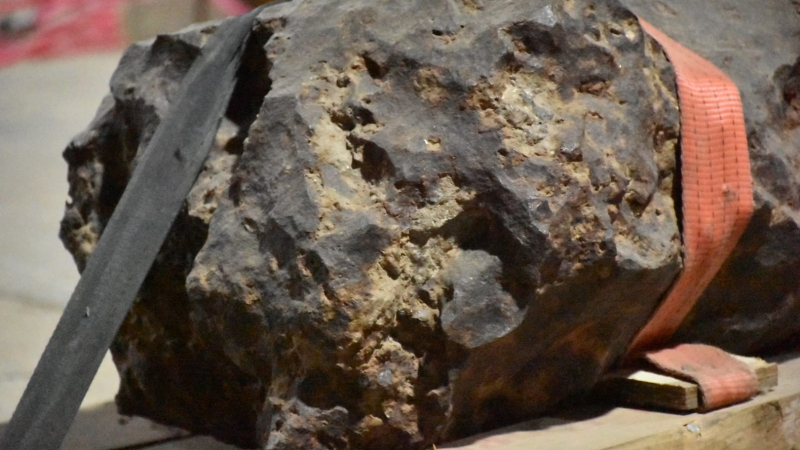 Siete años de litigio para recuperar dos meteoritos chaqueños que estaban en Entre Ríos