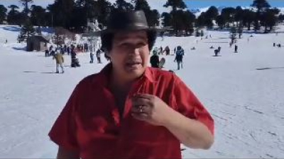 Las vacaciones del dirigente piquetero "Tito" López y sus críticas contra el gobierno de Milei