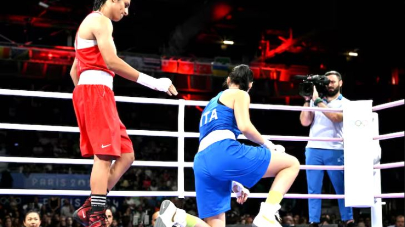 Polémica por la boxeadora a la que le cuestionan su género en los Juegos Olímpicos 2024: su rival abandonó y rompió en llanto