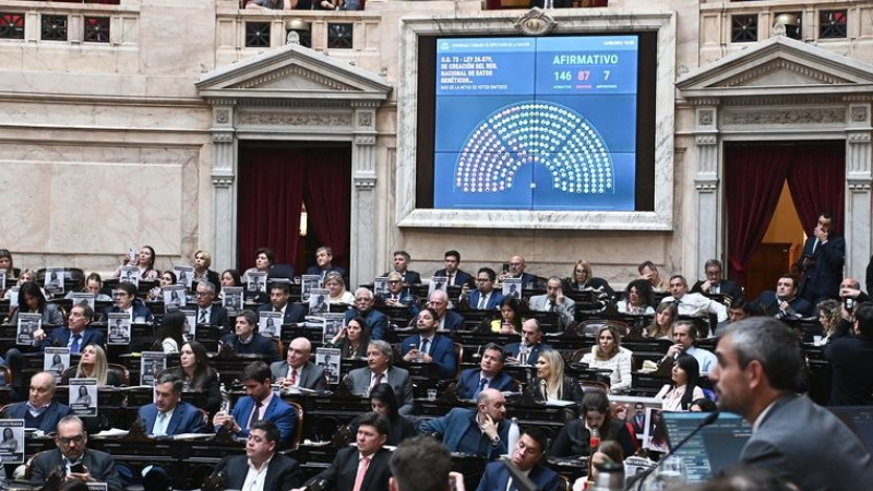 Diputados aprobó la ampliación del Registro Nacional de Datos Genéticos