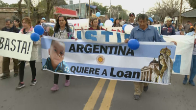 Vecinos y familiares pidieron justicia en el primer Día del Niño sin Loan