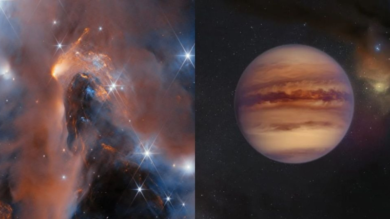 El James Webb descubrió seis planetas extraños que flotan libremente en el espacio