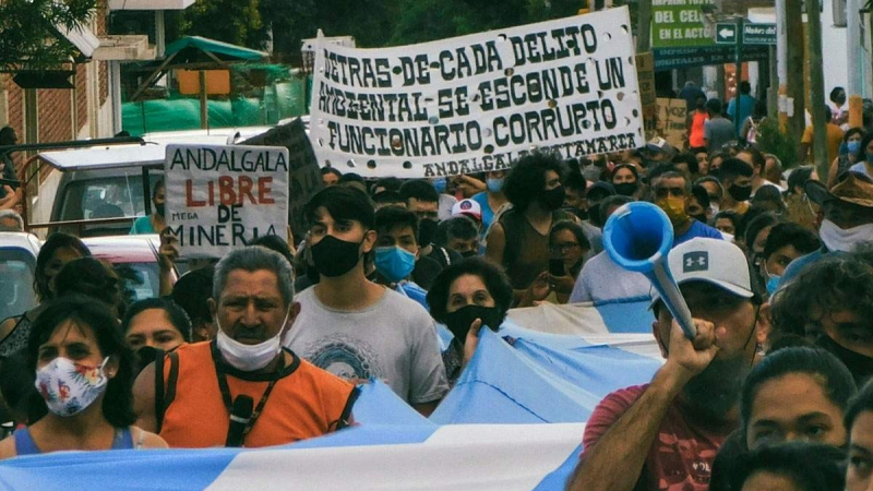Derecho a un ambiente sano: reconocen el reclamo de Andalgalá contra el proyecto MARA