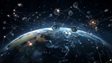 Cohetes y satélites despegan hacia la órbita terrestre en una emocionante carrera espacial, proporcionando información crucial sobre nuestro planeta desde el espacio. - (Imagen ilustrativa Infobae).jpg